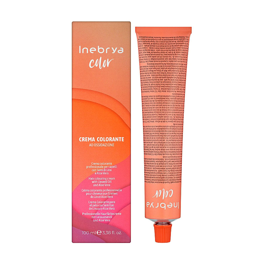 Уцінка! Перманентна крем-фарба для волосся Inebrya Color 6 Pure Dark Blonde, 100 мл